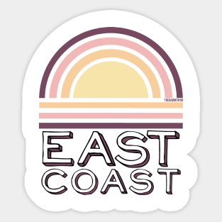 East Coast Sticker